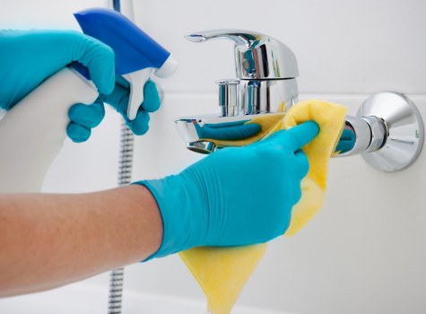 Carpet stain removal process in Collier Row