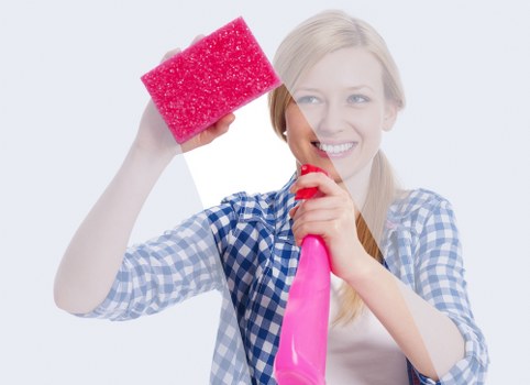 Cleaning stubborn stains in a Collier Row home interior